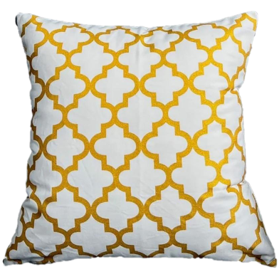 Premium Cushion Cover Gold Sparkle 14x14 Inch image