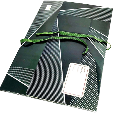 Premium Floral Court File - Blue Color image