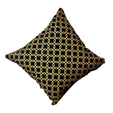 Premium Gold Sparkle Cushion Cover 14x14 Inch image