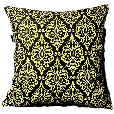 Premium Gold Sparkle Cushion Cover 14x14 Inch image