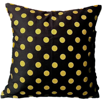 Premium Gold Sparkle Cushion Cover 20x12 Inch image