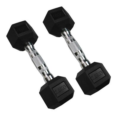 Premium Quality Hex Dumbbell 2.5 Kg 1 Pair Non Brand Rokomari