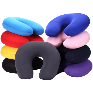 Premium U-Shaped Neck Pillow for Travel - Multicolor (11x10) Inch 1 Pcs : Non-Brand | Rokomari.com