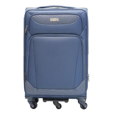 President Size 20 Inch Waterproof Travel Trolley with Dust Cover/ Dual Zipper and 360 Degree 5 Wheel Luggage image
