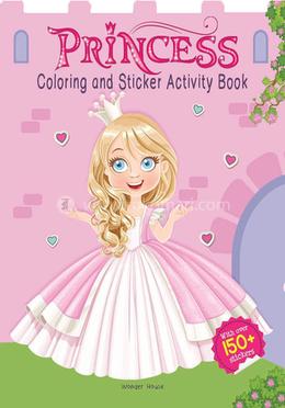 Princesses - Coloring and Sticker Activity Book image