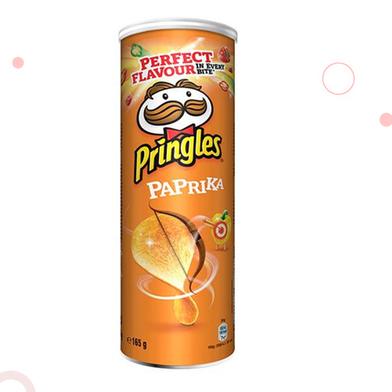 Pringles Paprika Potato Chips 165g image