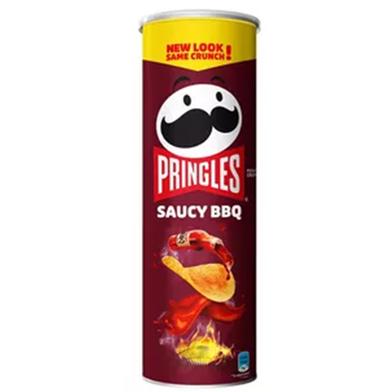 Pringles Saucy BBQ (134 gm) image