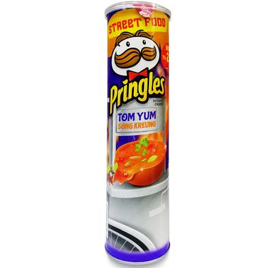 Pringles Tom Yum Potato Chips - 147 gm image