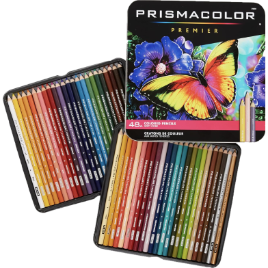 Prismacolor Premier Colored Pencils- Soft Core 48 Pcs image