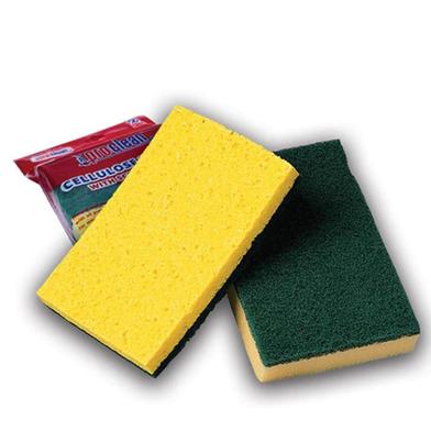 12pcs Sponge Scrubber Scourer Pad Dish Washing Scrub Sponge Stains Removing  USA