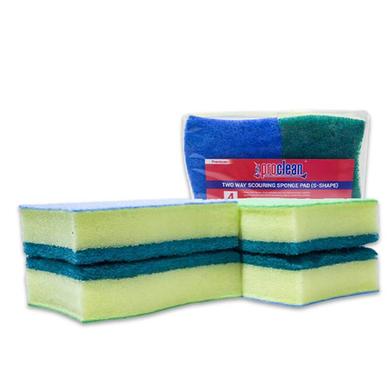 Proclean Two Way Scouring Sponge - 12 Pcs Pack image