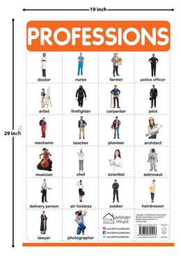 Professions - My First Early Learning Wall Chart image
