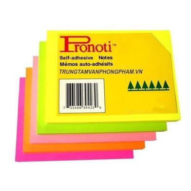 Pronoti Sticky Notes - 100 Sheets (Multicolor) image
