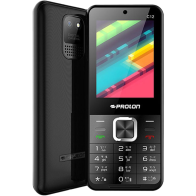 Proton C12 Feature Phone Black image