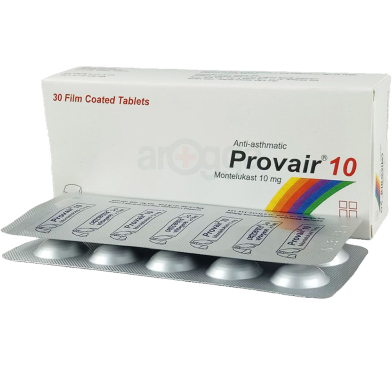 Provair10 mg 10's Strip Tablet image