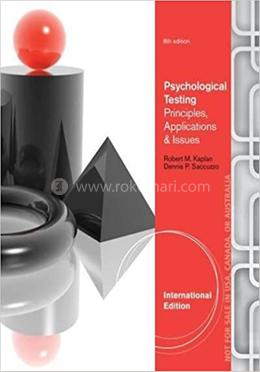 Psychological Testing Principles,Applications and Issues image