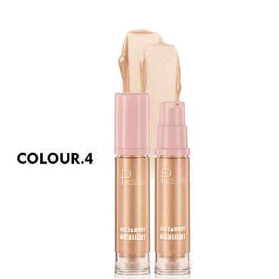 Pudaier Highlighter Makeup Gold Liquid Face Eye Contour Brightener Glow Shimmer image