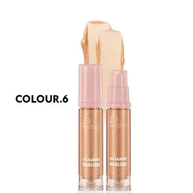 Pudaier Highlighter Makeup Gold Liquid Face Eye Contour Brightener Glow Shimmer image