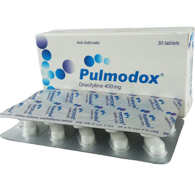 Pulmodox400 mg 10's Strip Tablet image