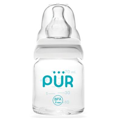 Pur Glass Feeding Bottle 2oz.-70ml. image