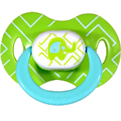 Pur Orthodontic Silicone Soother (0-3m plus) image