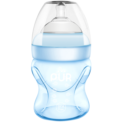 Pur Wide Neck Feeder 5oz 150ml 9001 Blue image