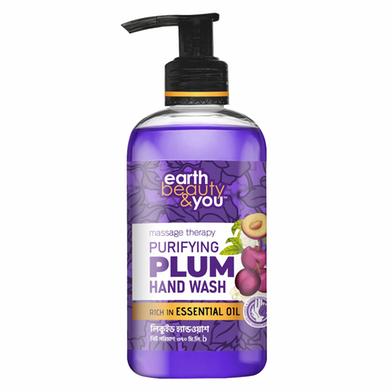 Earth Beauty and You Purifying Plum Hand Wash- 370ml image