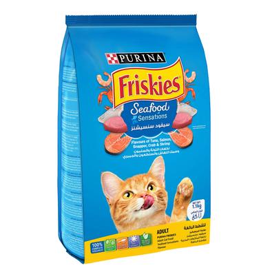 Purina Friskies Seafood Sensations Cat Food 1.1kg image