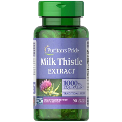 Puritan's Pride Milk Thistle Extrtact 1000mg image