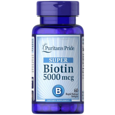 Puritans Pride Super Biotin 5000mcg image