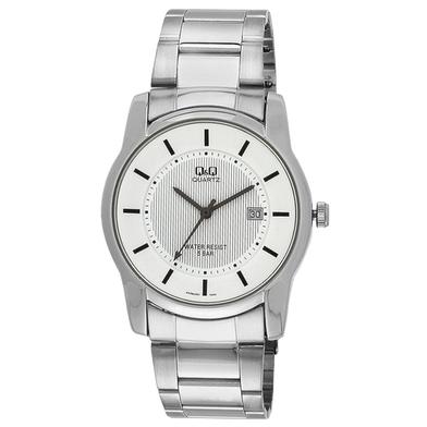 Q And Q Standard Analog White Dial Men's Watch image