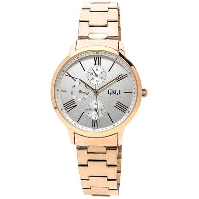 Q And Q White Dial Watch For Women image