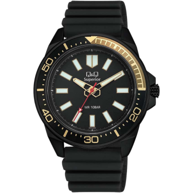 Q and Q Superior Fiber Belt Watch For Men image