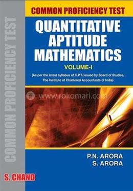 Quantitative Aptitude Math - Vol. 1 image