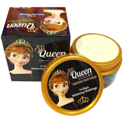 Queen Luxury Whitening Night Cream 35gm image