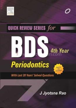 Quick Review Series for BDS 4th Year Periodontolgy image