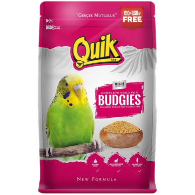 Quik Premium Budgie Mix Food 1KG image