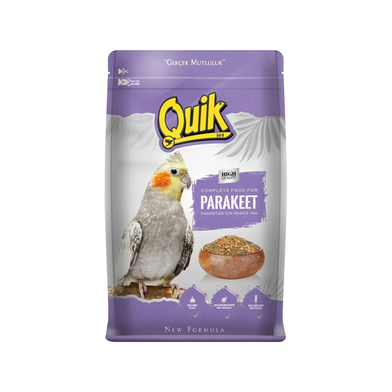 Quik Premium Parakeet Mix Food 750gm image