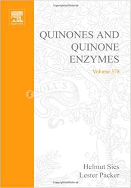 Quinones and Quinone Enzymes, Part A: Volume 378 (Methods in Enzymology) image