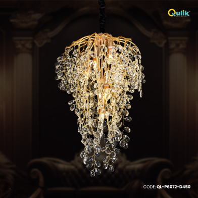 Qulik Vine of Aurora Luxury Decorative Chandelier Ceiling Lights image