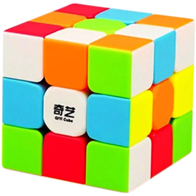 Qytoys Stickerless 3x3 Puzzle Speed ​​Cube Magic Rubik's Cube image