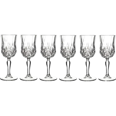 RCR Crystal Opera Red Goblet Glass Set of 6 - 256050 image