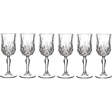 RCR Crystal Opera White Goblet Glass Set of 6 - 237970 image