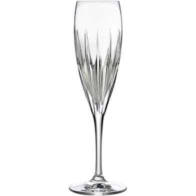 RCR Prato Crystal Champagne Flute Glasses 160ml Single Pcs- 256680 image