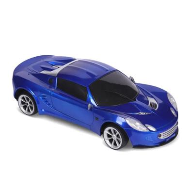 Racing Car with Steering Wheel Controller-Big Size (RC_Speedcar_Blue_3606_1) image