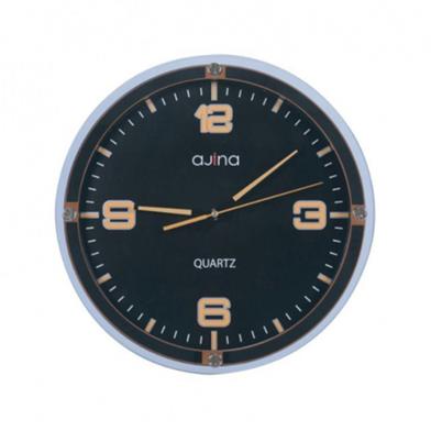  Ajina Casino Wall Clock Without Digit Round Orange image