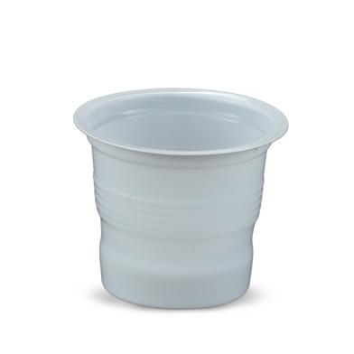 White Plastic Cup, 3.5 oz, 50 pcs