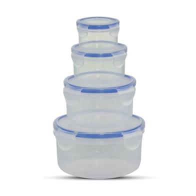 RFL Flora Cont 4 Pcs Set (80, 180, 400, 800 ML)- Trans image