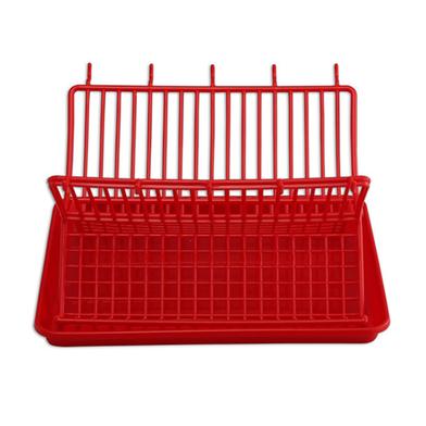 RFL Folding Dish Drainer - Red image