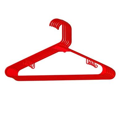 RFL Light Shirt Hanger 42 CM 6 Pcs Set - Red image